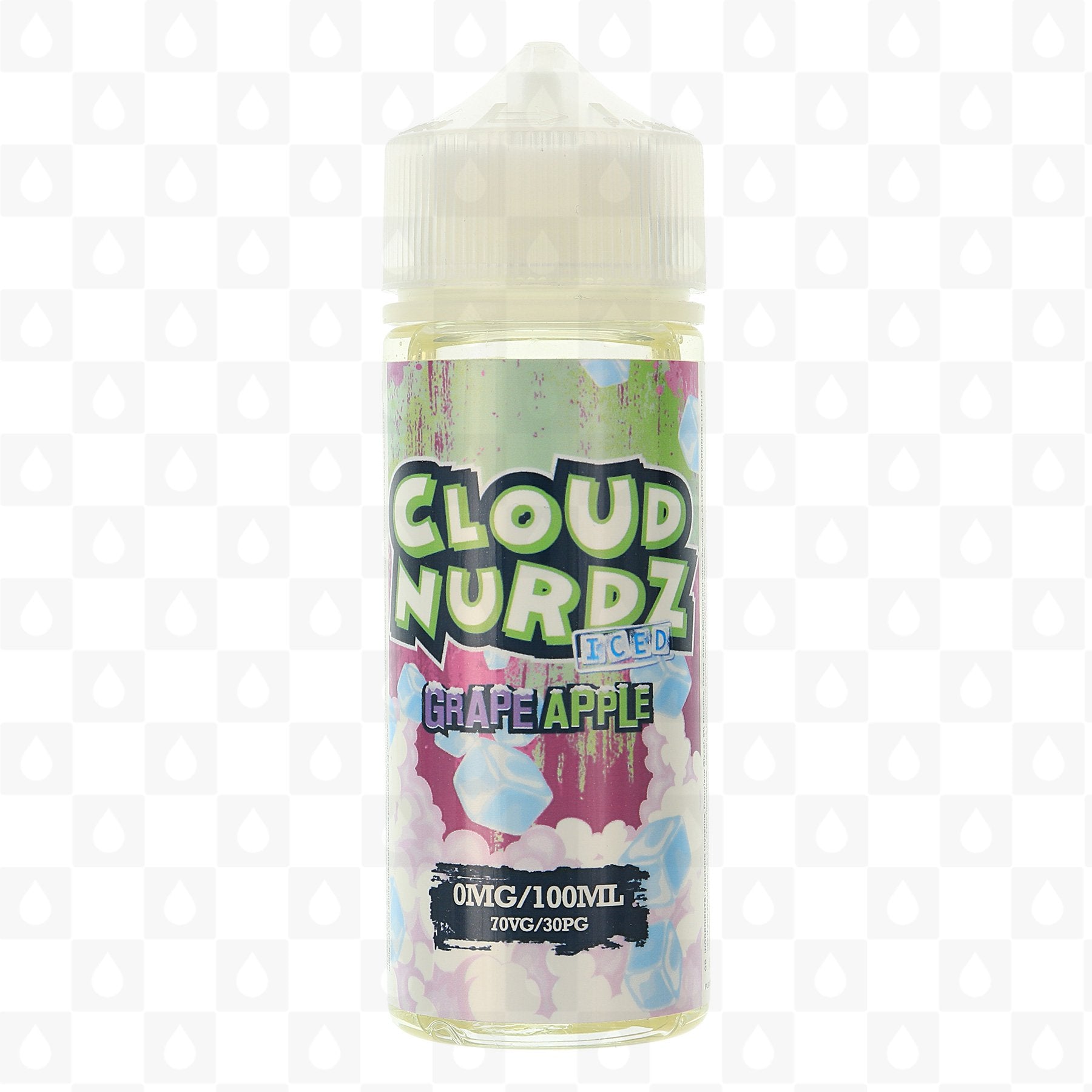 GRAPE-APPLE-ICED-CLOUD-NURDZ-100ML-E-LIQUID-JUICE-VAPE-70VG-SHORTFILL