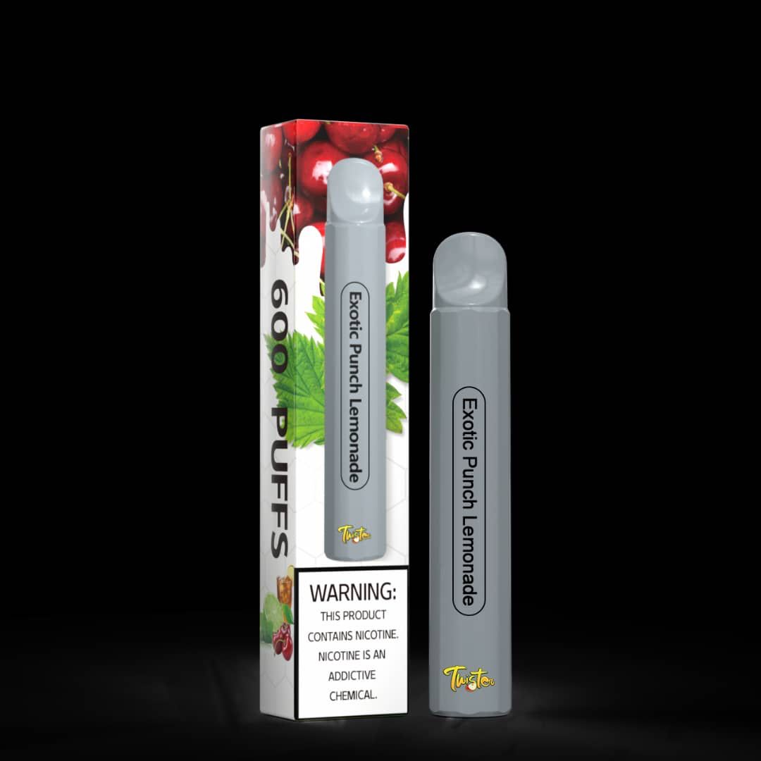 exotic-punch-lemonade-twister-disposable-vape-pen-pod-device-20mg-2%-nic-salt-600-puffs