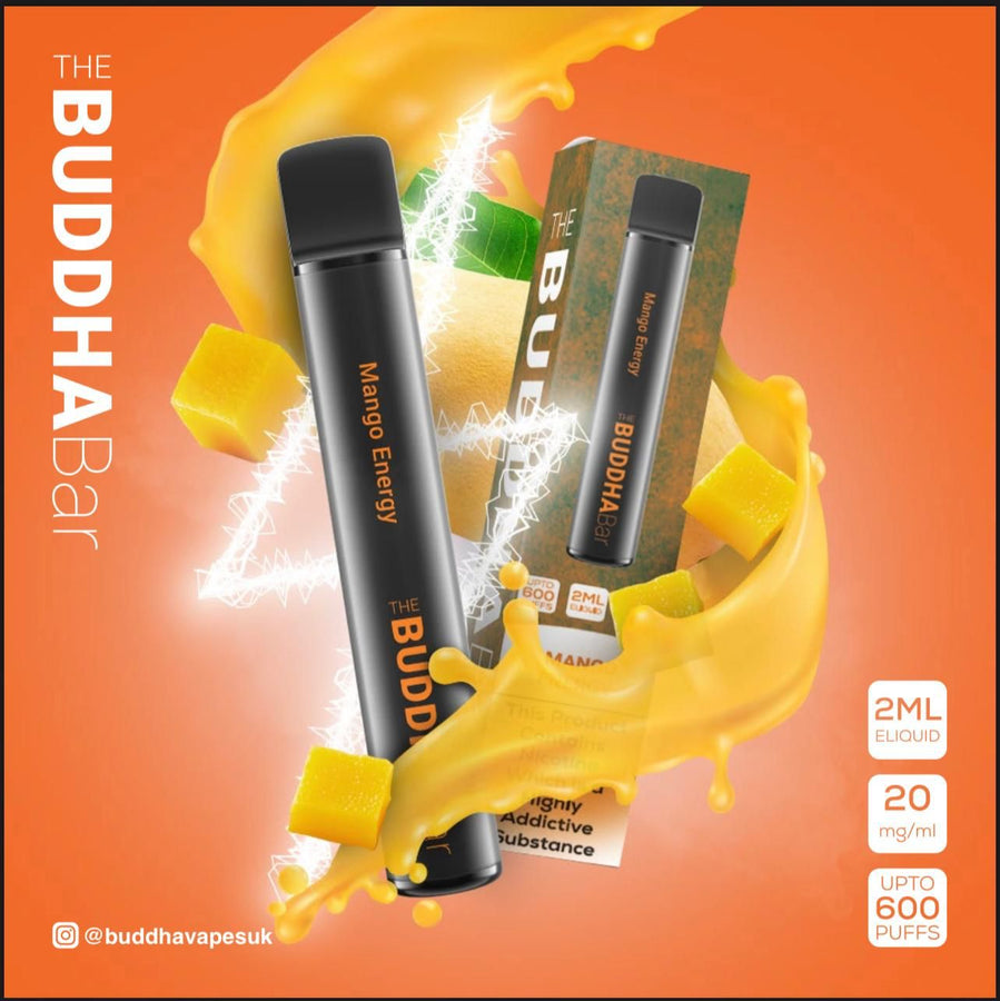 mango-energy-buddha-bar-disposable-vape-pen-pod-device-20mg-nic-nicotine-salt-2ml-e-liquid-600-puffs