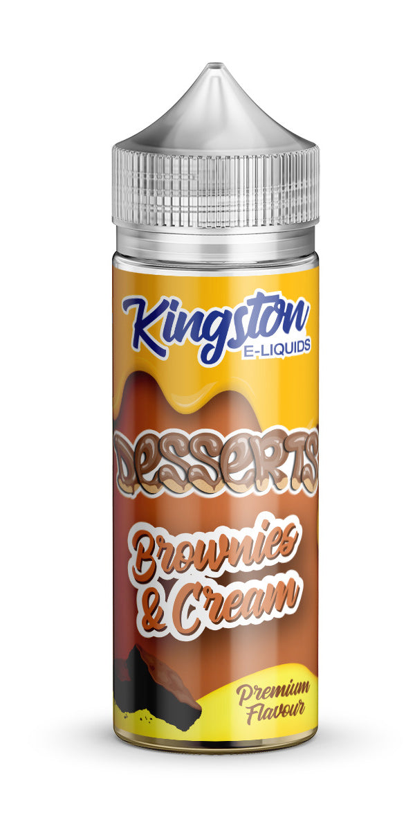 Kingston-Brownies-N-Cream-100ml-e-liquid-juice-70vg-vape-shortfill-bottle-buy-online