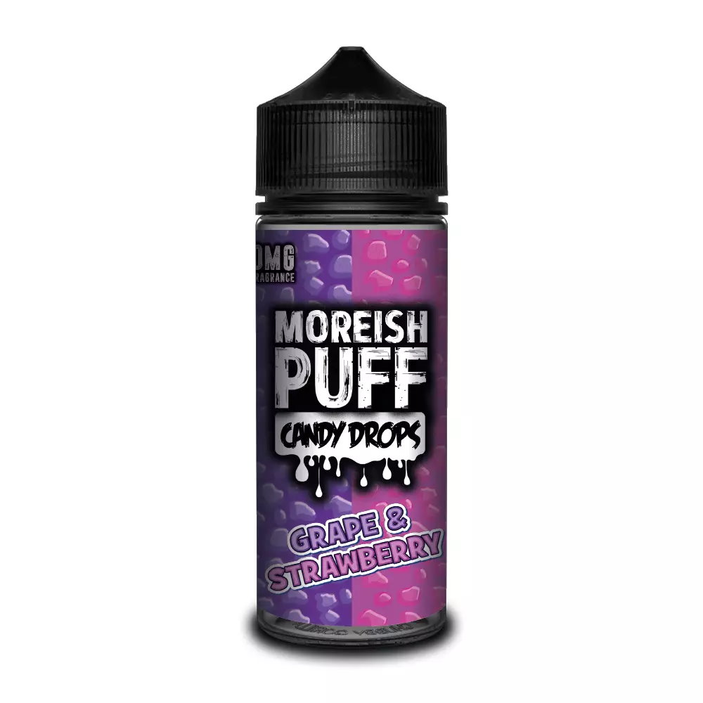 grape-strawberry-moreish-puff-candy-drops-100ML-SHORTFILL-E-LIQUID-70VG-0MG-USA-VAPE-JUICE