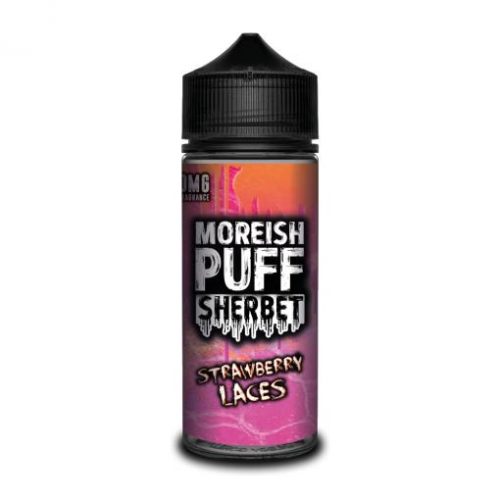 strawberry-laces-moreish-puff-sherbet-100ML-SHORTFILL-E-LIQUID-70VG-0MG-USA-VAPE-JUICE