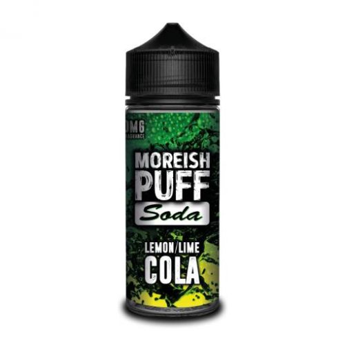 lemon-lime-cola-moreish-puff-soda-100ML-SHORTFILL-E-LIQUID-70VG-0MG-USA-VAPE-JUICE