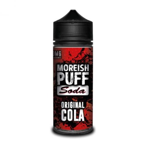 original-cola-moreish-puff-soda-100ML-SHORTFILL-E-LIQUID-70VG-0MG-USA-VAPE-JUICE