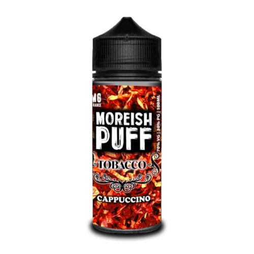 moreish-puff-cappucino-tobacco-e-liquid-100ML-SHORTFILL-E-LIQUID-70VG-0MG-USA-VAPE-JUICE