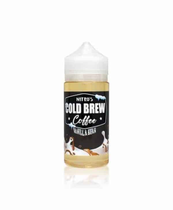 nitros-cold-brew-coffee-vanilla-bean-100ML-SHORTFILL-E-LIQUID-75VG-0MG-USA-VAPE-JUICE