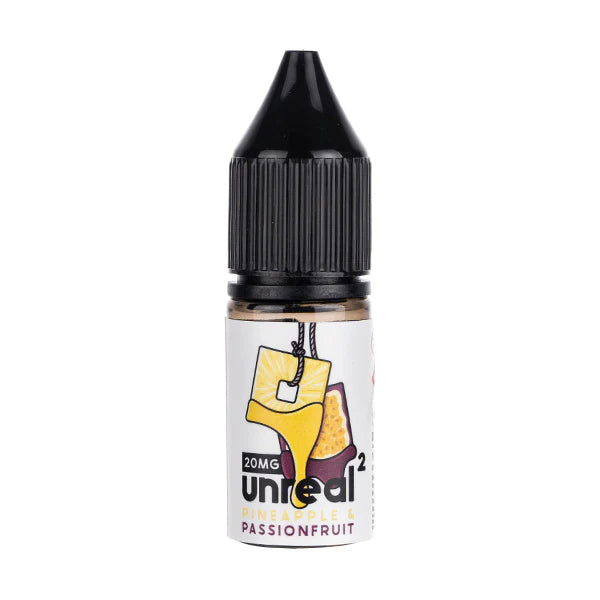 unreal-2-pineapple-passionfruit-unreal-nic-salts-10ml-e-liquid-10mg-20mg-vape-50vg-50pg-juice