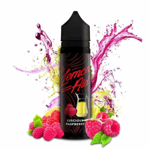 LEMON-AID – LUSCIOUS RASPBERRY 50ML SHORTFILL E LIQUID 80VG VAPE