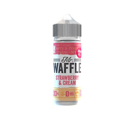 E-liquid-vape-mr-waffle-Strawberry-And-Cream-100ml-juice-70vg