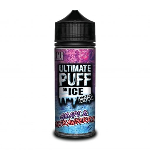 ultimate-puff-on-ice-limited-edition-grape-strawberry-100ML-SHORTFILL-E-LIQUID-70VG-0MG-USA-VAPE-JUICE