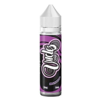 menthol-e-liquid-by-uncles-vape-co-50ML-SHORTFILL-E-LIQUID-70VG-0MG-USA-VAPE-JUICE