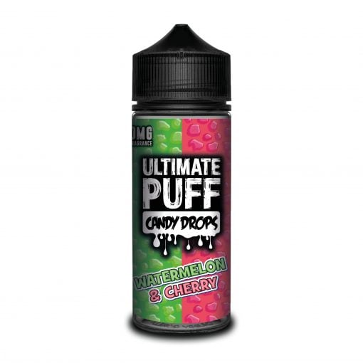 ultimate-puff-candy-drops-watermelon-cherry-100ml-shortfill-E-LIQUID-70VG-0MG-USA-VAPE-JUICE