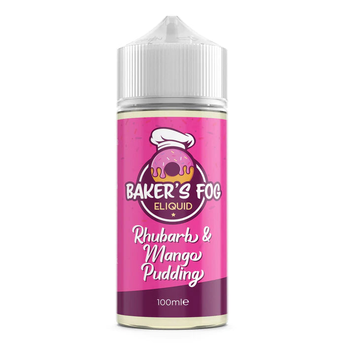 rhubarb-&-mango-pudding-baker's-fog-100ml-e-liquid-70vg-30pg-vape-0mg-juice