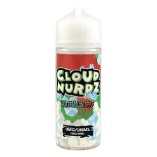 WATERMELON-APPLE-ICED-CLOUD-NURDZ-100ML-E-LIQUID-JUICE-VAPE-70VG-SHORTFILL