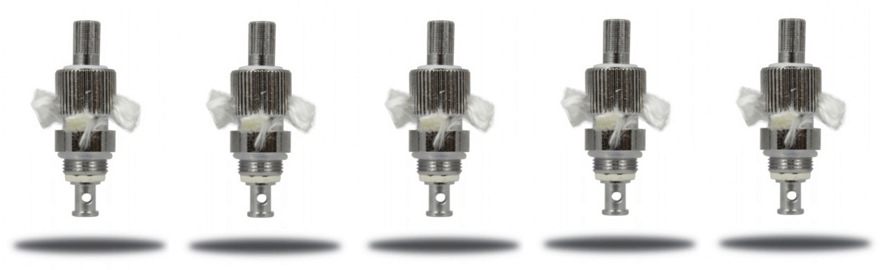 INNOKIN XI DUAL COILS ATOMIZER HEADS X 5