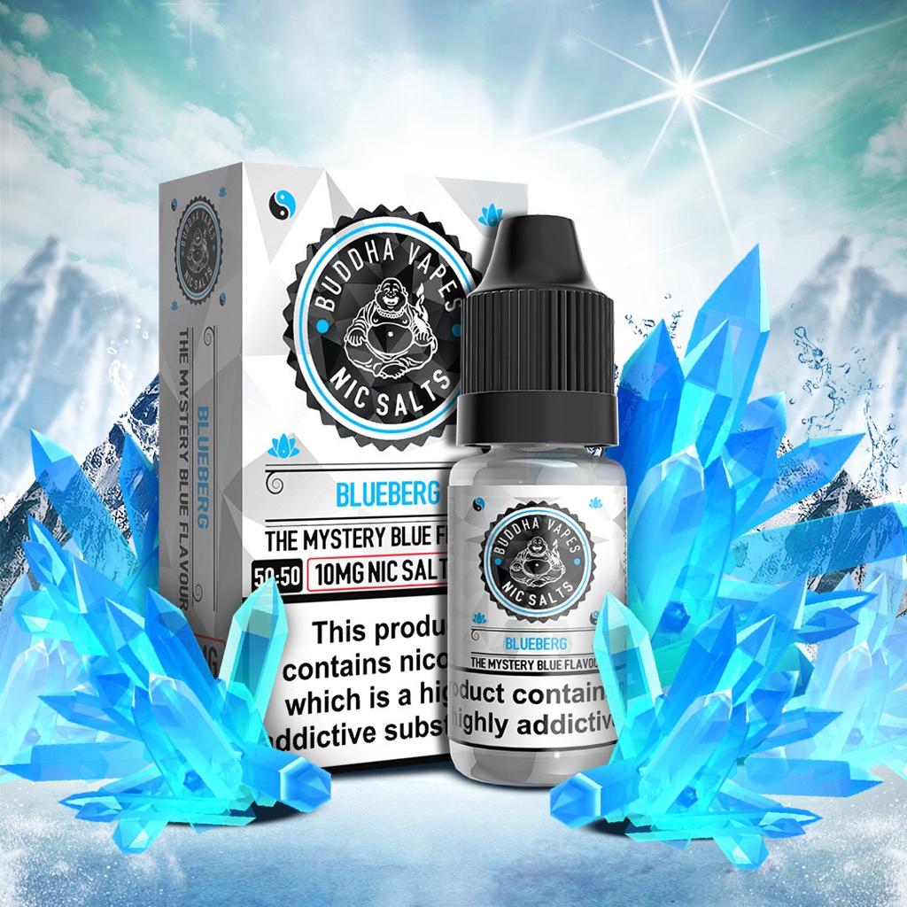 Blueberg by Buddha Vapes Nic Salts 10ML E Liquid 10MG Vape 50VG Juice Blueberg by Buddha Vapes Nic Salts 10ML E Liquid 10MG Vape 50VG Juice