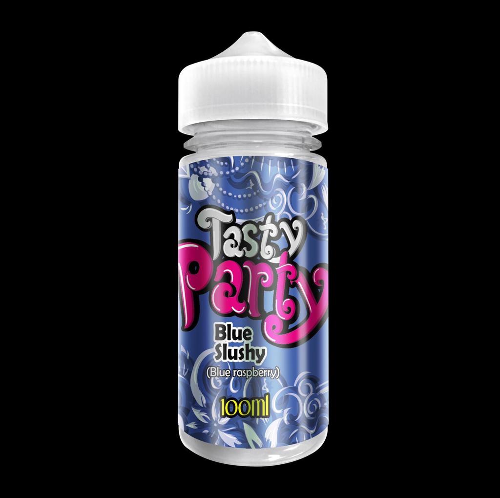 Tasty-party-Blue-Slushy-Party-100ml-e-liquid-juice-vape-70vg-shortfill