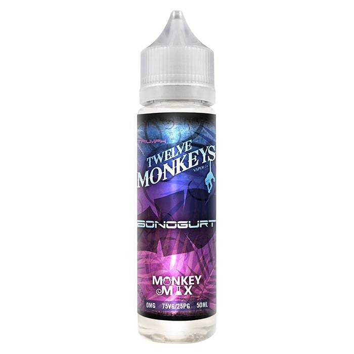 BONUGURT-TWELVE-12-monkeys-50ML-SHORTFILL-0MG-E-LIQUID-75VG-0MG-VAPE-JUICE