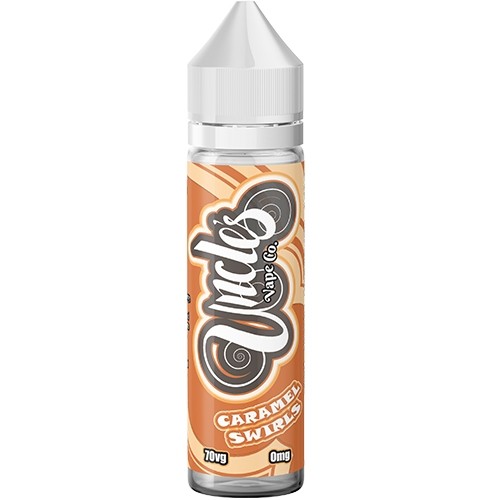 caramel-swirl-e-liquid-by-uncles-vape-co-50ML-SHORTFILL-E-LIQUID-70VG-0MG-USA-VAPE-JUICE