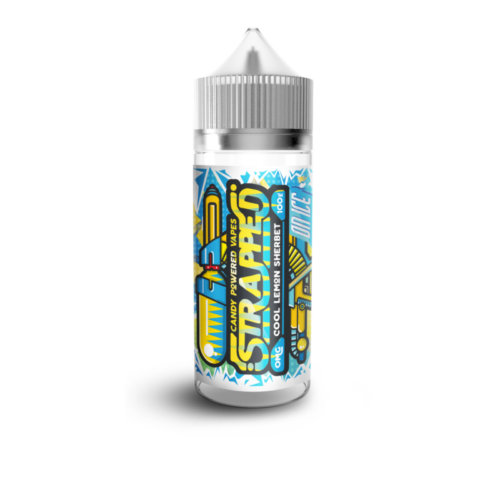 cool-lemon-sherbet-on-ice-by-strapped-e-liquid-100ML-SHORTFILL-E-LIQUID-70VG-0MG-USA-VAPE-JUICE