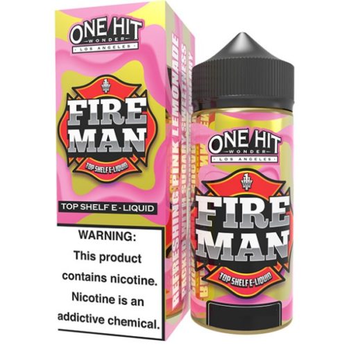 fire-man-one-hit-wonder-100ML-SHORTFILL-E-LIQUID-80VG-0MG-USA-VAPE-JUICE