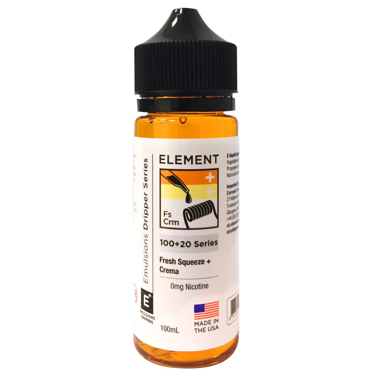 fresh-squeeze-crema-element-100ml-e-liquid-juice-80vg-juice-vape-0mg-shortfill