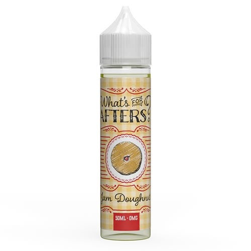 jam-doughnut-what's-for-afters?-50ML-E-liquid-0MG-Vape-70VG-Juice-shortfill-sub-ohm