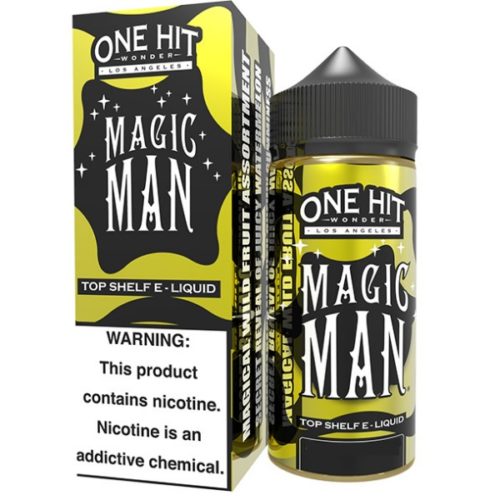 magic-man-one-hit-wonder-100ML-SHORTFILL-E-LIQUID-80VG-0MG-USA-VAPE-JUICE