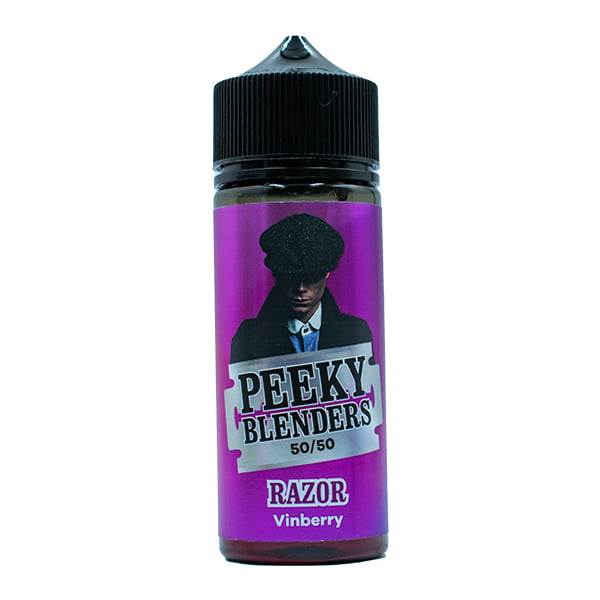 Razor by Peeky Blenders, 100ML E Liquid, 50VG Vape, 0MG Juice, Shortfi