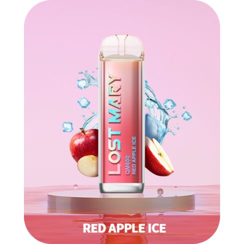 red-apple-ice-lost-mary-qm600-600-puffs-2%-vape-pen-pod