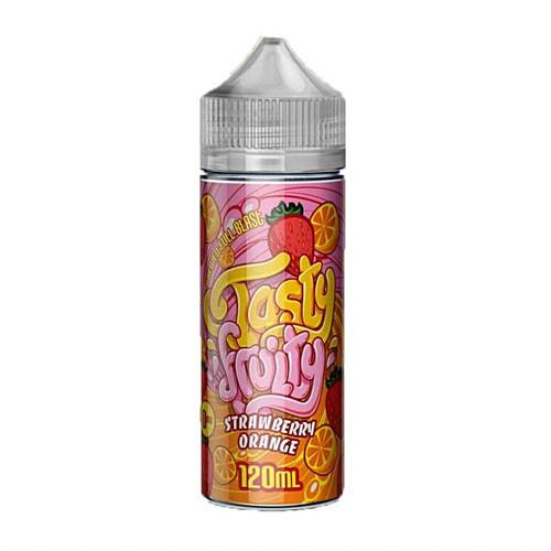 strawberry-orange-by-tasty-fruity-100ML-SHORTFILL-E-LIQUID-70VG-0MG-USA-VAPE-JUICE