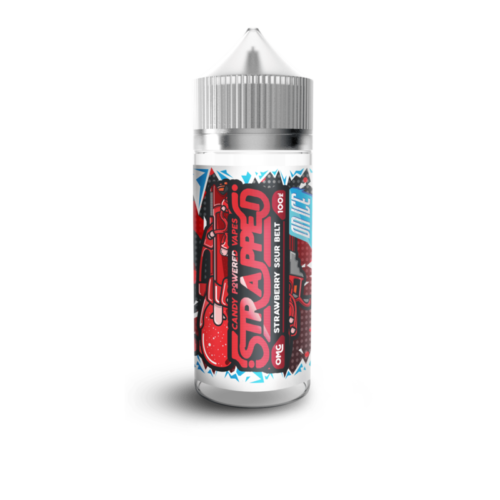 strawberry-sour-belt-on-ice-by-strapped-e-liquid-100ML-SHORTFILL-E-LIQUID-70VG-0MG-USA-VAPE-JUICE