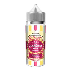 Old-sweet-shop-Rhubarb-And-Custard-100ml-e-liquid-50vg-juice-vape-shortfill