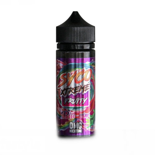 syco-xtreme-fruity-blu-vim-100ML-SHORTFILL-E-LIQUID-80VG-0MG-USA-VAPE-JUICE