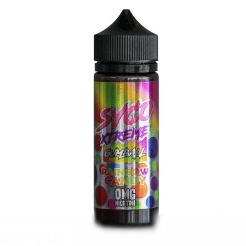 syco-xtreme-gumball-rainbow-candy-100ML-SHORTFILL-E-LIQUID-80VG-0MG-USA-VAPE-JUICE