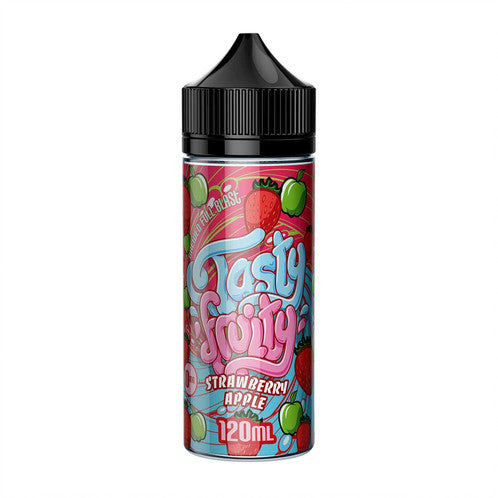 strawberry-apple-by-tasty-fruity-100ML-SHORTFILL-E-LIQUID-70VG-0MG-USA-VAPE-JUICE