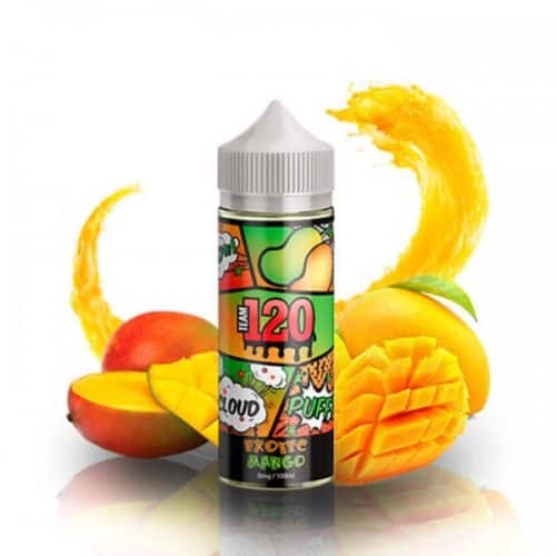 team-120-exotic-mango-100ML-SHORTFILL-E-LIQUID-70VG-0MG-USA-VAPE-JUICE