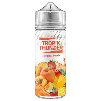 tropical-peach-e-liquid-by-tropik-thunder-100ml-SHORTFILL-E-LIQUID-70VG-0MG-USA-VAPE-JUICE
