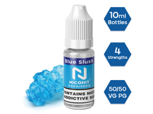 NICOHIT BLUE SLUSH (BLUE LUSH) E LIQUID E JUICE 10ML TPD 3/6/12/18MG MULTIBUY