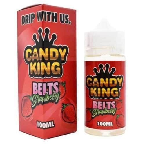 CANDY KING STRAWBERRY BELTS 80VG 20PG 100ML SHORTFILL