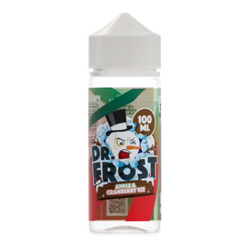 DR FROST APPLE AND CRANBERRY ICE 70VG E-liquid, 0MG Vape, 100ML Juice