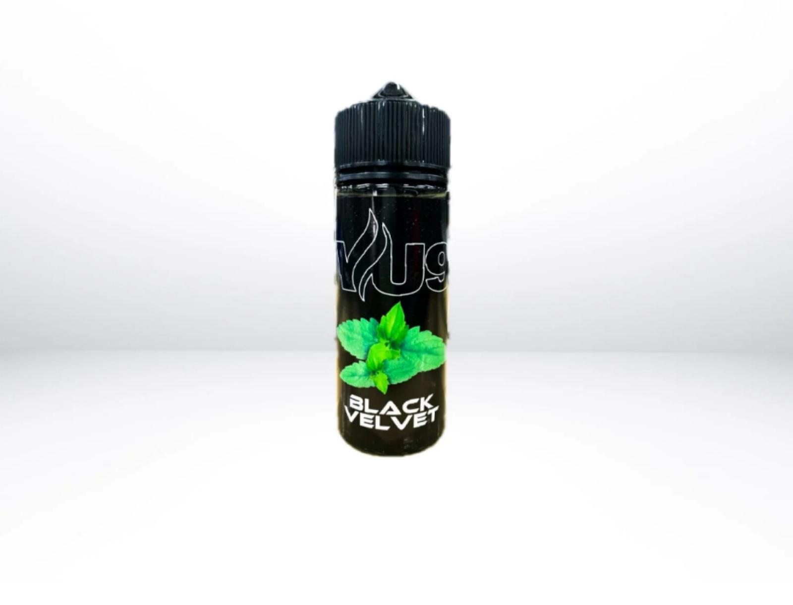 Black Velvet By VU9 100ML E Liquid 70VG Vape 0MG Juice