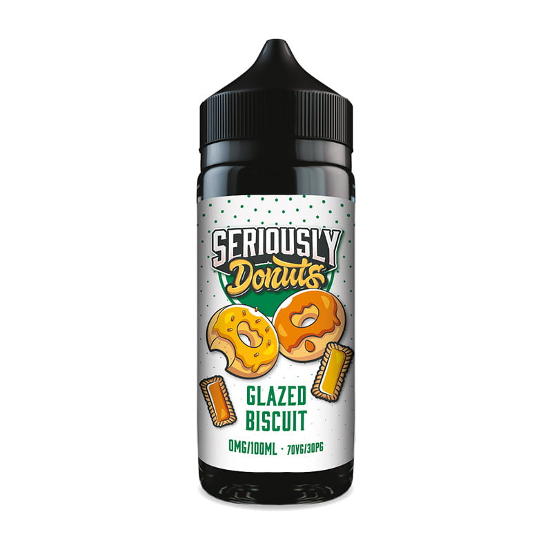 Seriously Donuts - Glazed Biscuit By Doozy 100ML E Liquid 70VG Vape 0MG Juice