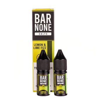 Lemon & Lime Fizz By Bar None Nic Salts 2 x 10ML E Liquid 50VG Vape 10MG/20MG Juice