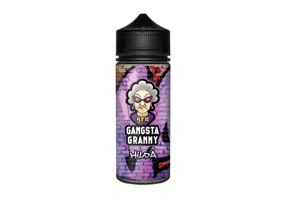 Hilda By Gangsta Granny 100ML E Liquid 70VG Vape 0MG Juice