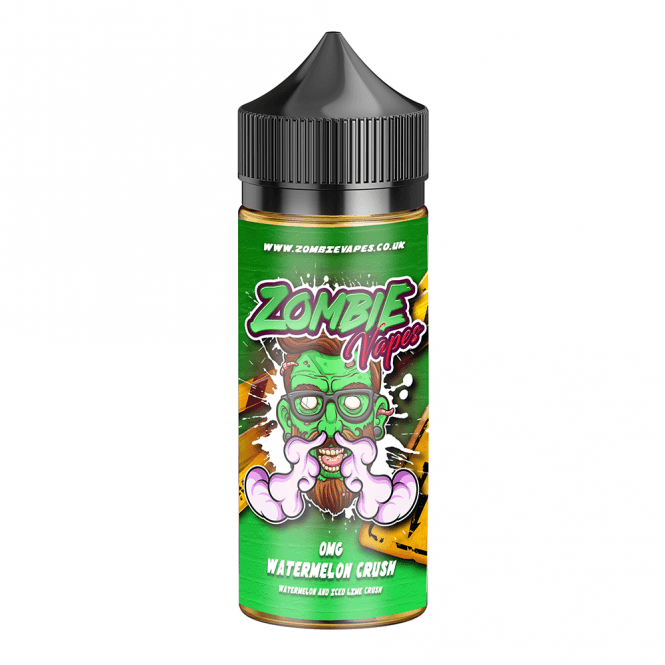 Watermelon Crush By Zombie Vapes, 50ML E Liquid, 70VG Vape, 0MG Juice