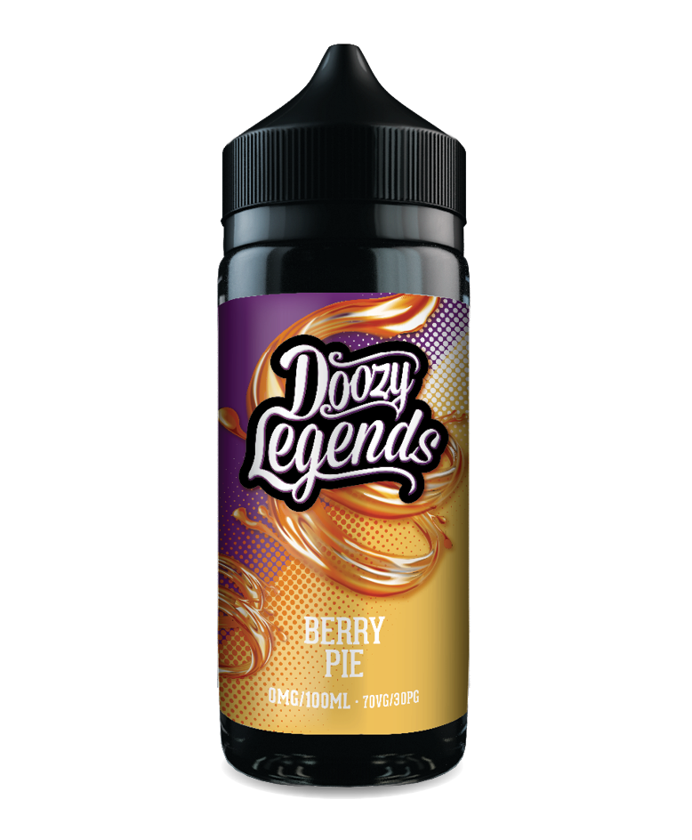 Berry Pie - Doozy Legends By Doozy Vape Co 100ML E Liquid 70VG Vape 0MG Juice