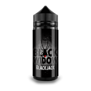 Black Widow Blackjack 100ml E Liquid Juice 50VG Shortfill SubOhm Vape