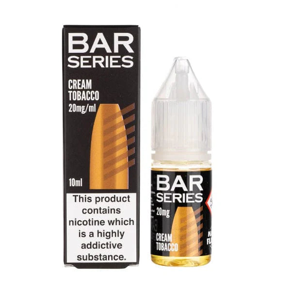 CREAM TOBACCO BAR SERIES NIC SALTS 5MG/10MG/20MG 10ML E-LIQUID - MULTIBUY OFFER
