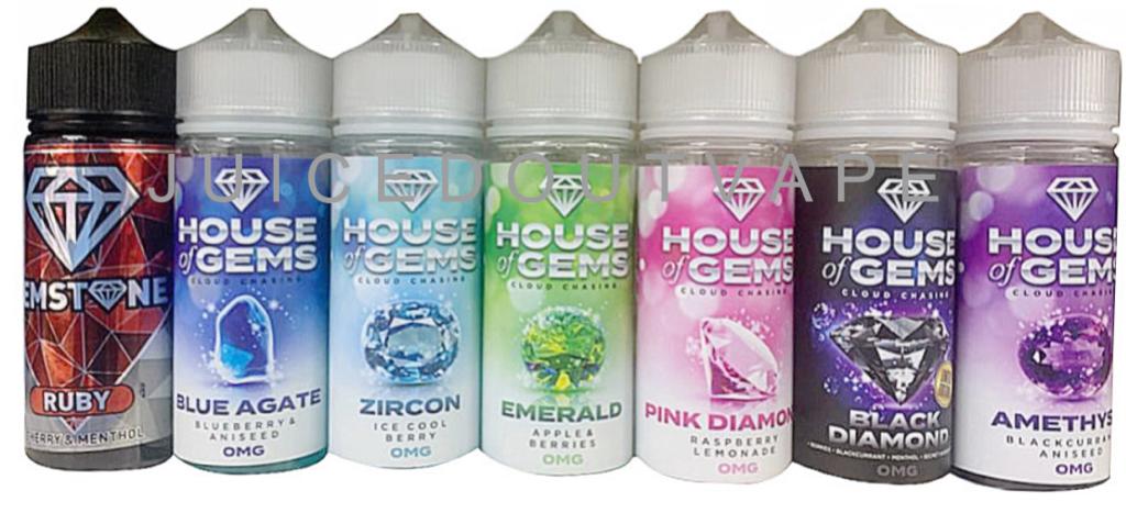 New Flavour Black Diamond - Gemstone/House Of Gems 100ML E Liquid 80VG Vape 0MG Juice